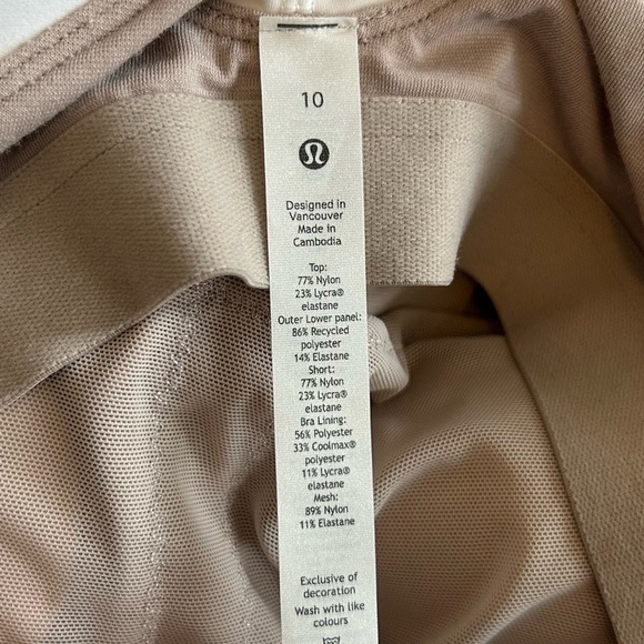 Lululemon Court Crush Dress Women’s SZ 10 in White - Picture 7 of 7